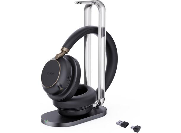 Yealink BH76 Plus Trådløst Headset med ladestativ 