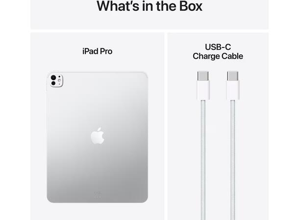 iPad Pro 13" (2025) 256GB 5G Sølv 
