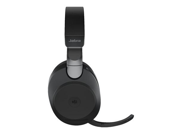 Jabra Evolve2 85 MS Stereo Sort Inkl. ladestand og Link380 USB-A 