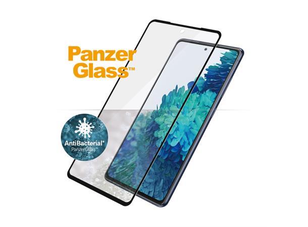 PanzerGlass Samsung Galaxy S20 FE, Svart Skjermbeskytter, Herdet Glass 
