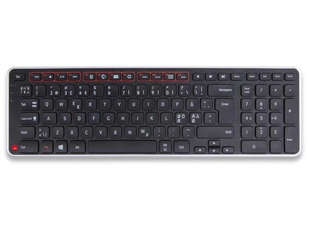 Contour Balance Ergonomi Tastatur trådløs, nordisk, vinkelfunksjon 