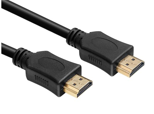 iiglo HDMI kabel 2m HDMI male til HDMI male, v 2.0, HDR, PVC 