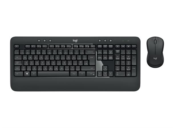 Logitech MK540 Advanced Combo Trådløs nordisk, tre års batterivarighet, M310 m 