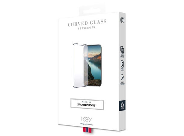 KEY Besseggen Glass IP11/XR Sort Passer til iPhone 11/XR 