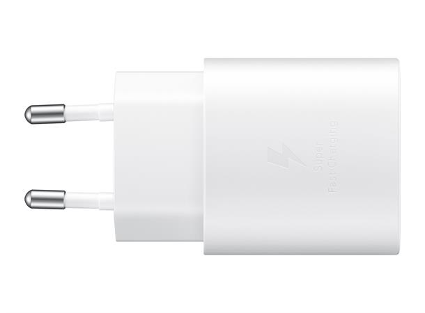 Samsung Adapter USB-C 25W Leveres uten kabel 