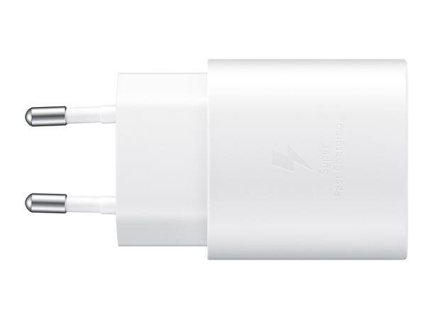 Samsung Adapter USB-C 25W Supplied without cable 