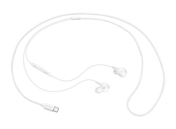Samsung USB-C EarPhones in Ear White USB-C Handsfree Hvit 