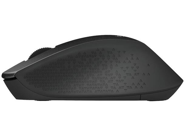 Logitech M330 Silent Plus trådløs Blueto nanomottaker, 3 knapper, 1000 dpi, lydlø 
