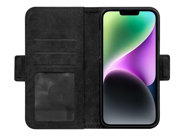 KEY Nordfjord Wallet IP14 Plus Sort Passer til iPhone 14 Plus 