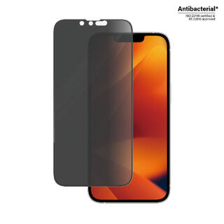 PanzerGlass Privacy IP16E/14/13/13 Pro Passer til iPhone 16E/14, 13 og 13 Pro