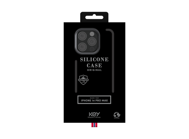 KEY Case IP14 Pro Max MagSafe Sort Passer til iPhone 14 Pro Max 