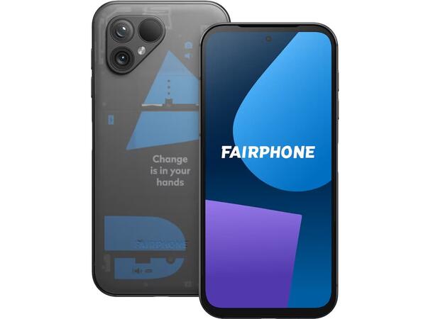 Fairphone 5 256GB Dobbelt-SIM Gjennomsiktig 