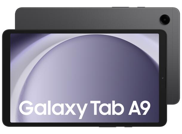 Samsung Tab A9 4G (LTE) 64GB Sort Nettbrett 8,7” (800 x 1340) WXGA+, 4GB 