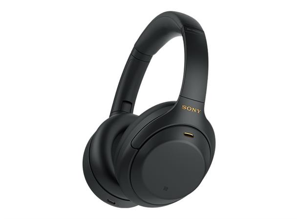 Sony WH-1000XM4 Wireless HeadPhone Sort Blåtann hodesett, ANC 