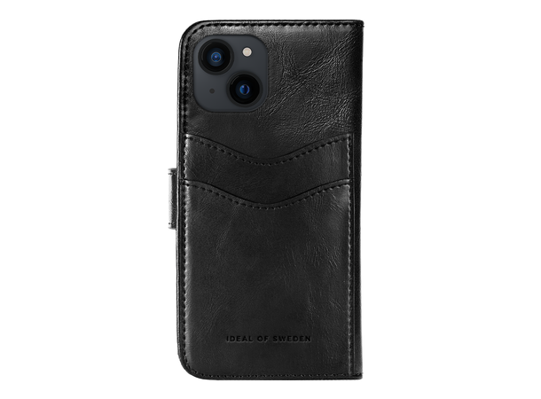 iDeal Magnet Wallet Black iPhone 16E/14/13 