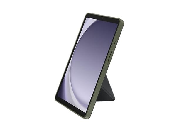 Samsung Galaxy Tab A9 Book Cover Sort Flipdeksel, slankt design med stativfunk 