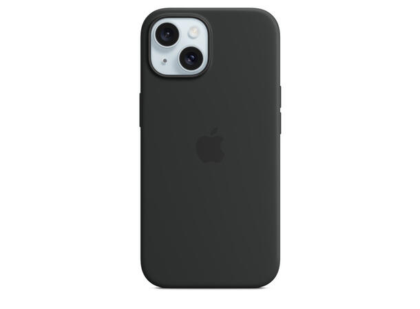 Apple Silicon Case Black iPhone 15 Pro 