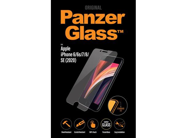 PanzerGlass iPhone SE (2022/2020) Passer til  iPhone 8/7/6 SE (2022) 