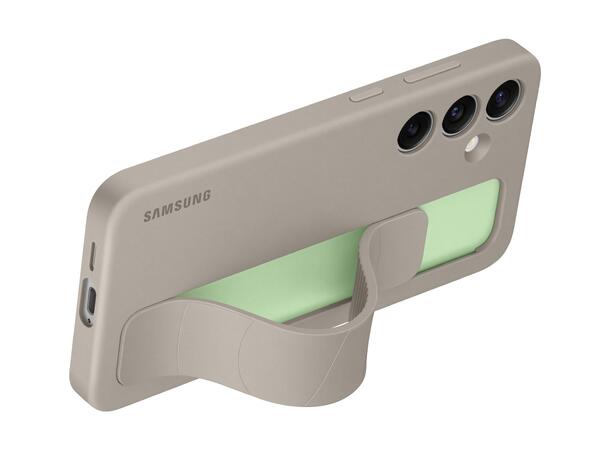 Samsung S24 Standing Grip Deksel Sand Passer til Samsung S24 