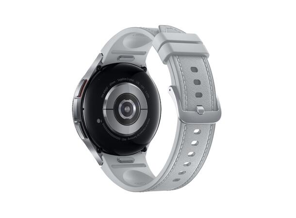Samsung Watch6 Classic 47mm 4G Sølv GPS, Bluetooth, WiFi, IP68, 5ATM 