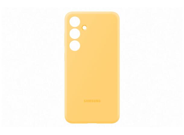 Samsung  S24+ Silikondeksel Gul Passer til Samsung S24+ 