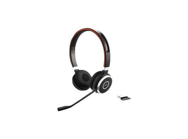 Jabra Evolve 65 SE Stereo Hodesett MS med USB Dongle - Link380A 