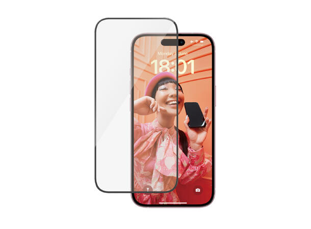 PanzerGlass  Skjermbeskytter IP 15 Passer til iPhone 15 