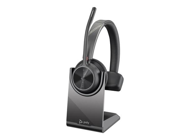 Poly Voyager 4310 UC USB-C Teams Inkl. ladestasjon m USB-A kabel 