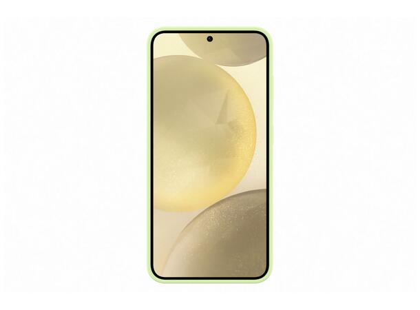 Samsung S24 Silikondeksel Gul Passer til Samsung S24 