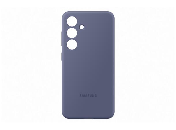 Samsung S24 Silikondeksel Lilla Passer til Samsung S24 