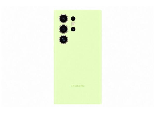 Samsung S24 Ultra Silikondeksel Grønn Passer til Samsung S24 Ultra 