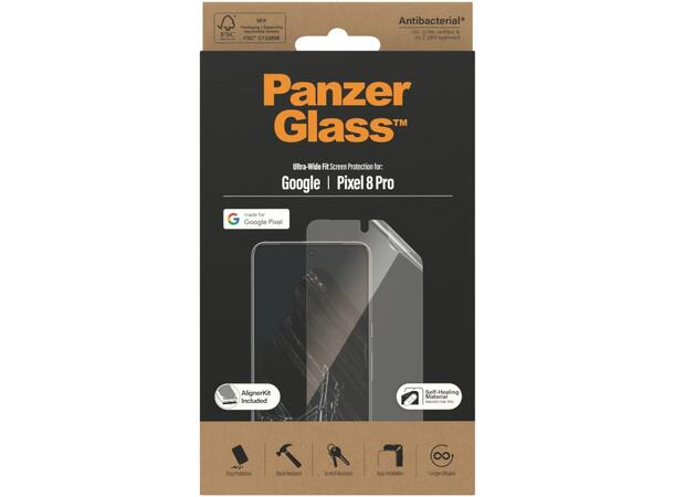 Panzerglass Google Pixel 8 Pro Ultra-Wide Fit 