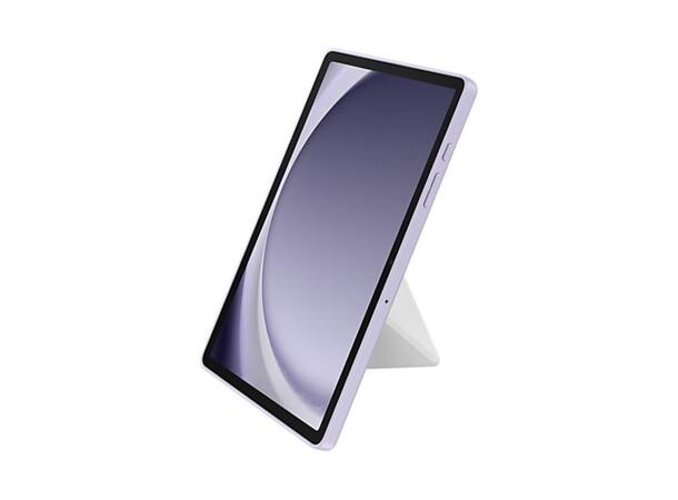Samsung Tab A9+ Book Cover Hvit Flip-deksel, slankt design med stativfun 