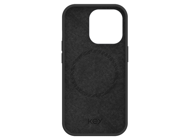 KEY Case Magsafe Sort Passer til iPhone 15 Pro 