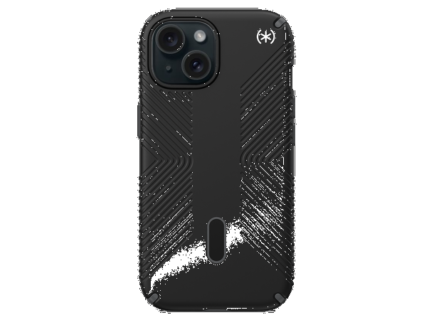 Speck Presidio2 Grip +MS+CL Sort Passer til iPhone 15 