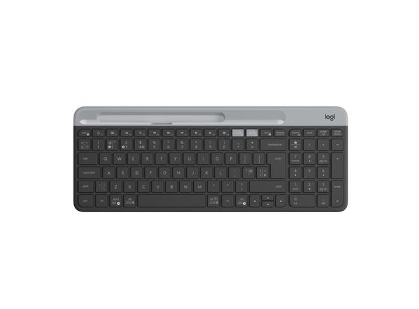 Logitech K580 Slim Multi-Enhet Keyboard Unifying, bluetooth, kompakt og lydløst 