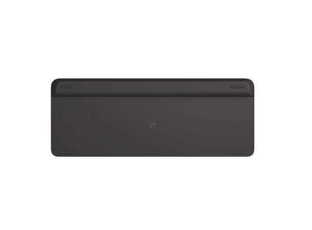 Logitech K580 Slim Multi-Enhet Tastatur Unifying, bluetooth, kompakt og lydløst 