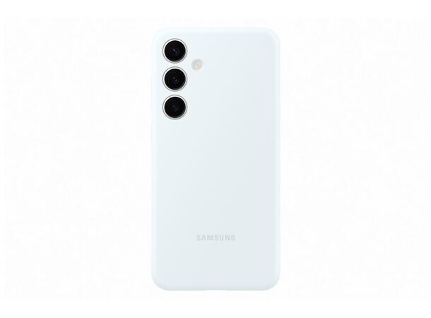 Samsung S24+ Silikondeksel Hvit Passer til Samsung S24+ 