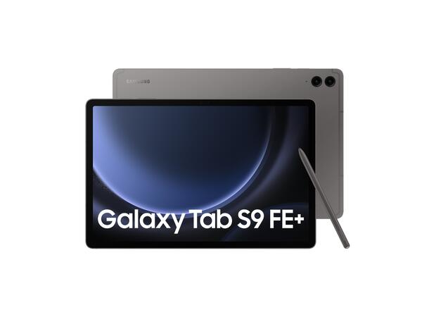 Samsung Tab S9 FE+ 5G 128GB Grey Nettbrett 12,4" (2560x1600) WQXGA, 8GB+1 