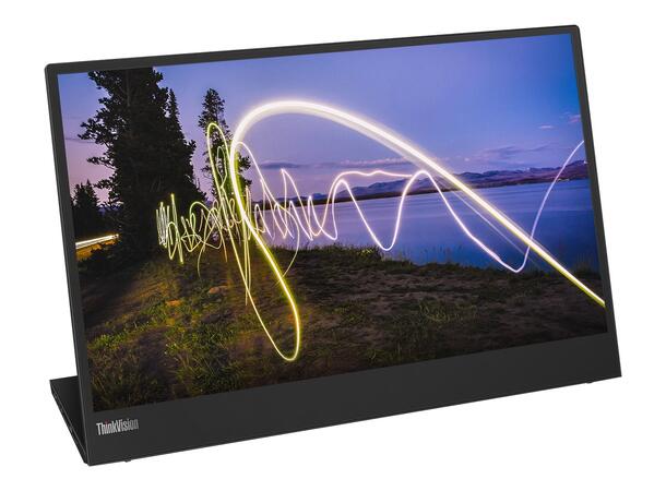 Lenovo ThinkVision M15 15.6inch 15,6" 16:9 Bærbar skjerm, UBC-C 