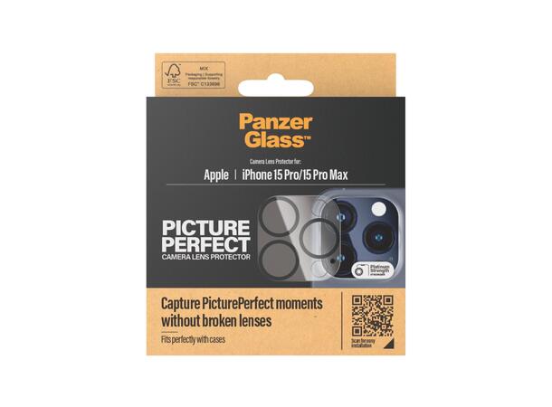 PanzerGlass CP Linsebeskytter 15 Pro/15 Pro Max 