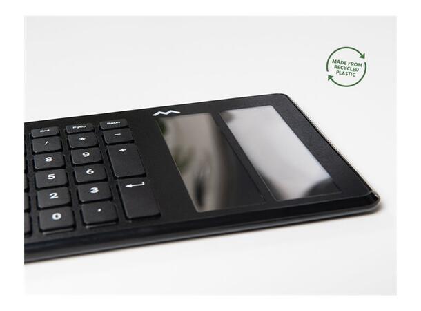 Mousetrapper Tastatur Nordisk, trådløst 