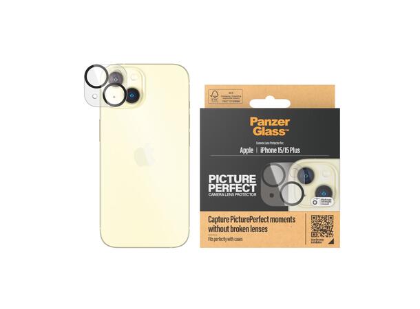 PanzerGlass CP iPhone Linsebeskytter Passer til 15/15 Plus 
