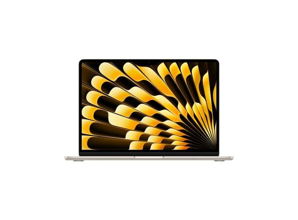 Macbook Air 13 (2024) 512GB Hvit Apple 8-Core M3 CPU, 16GB RAM, 512GB SSD 