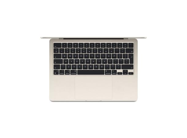 Macbook Air 13 (2024) 512GB Hvit Apple 8-Core M3 CPU, 16GB RAM, 512GB SSD 