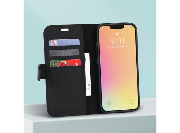 iiglo iPhone 13 Lommebokdeksel Sort 