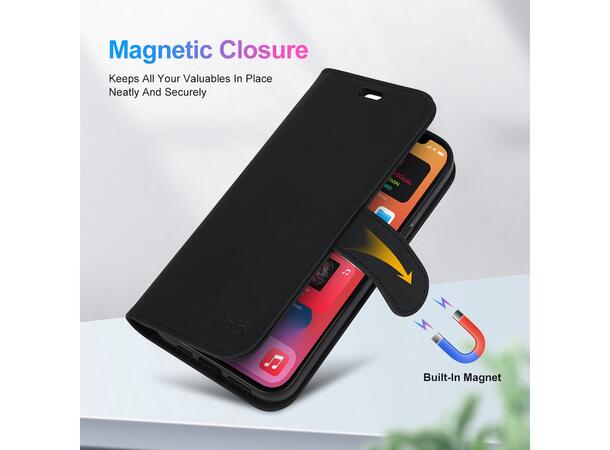 iiglo iPhone 13 Wallet Black 