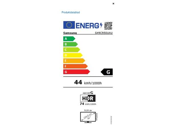 Samsung 49" ViewFinity Curved Screen S49 51201440 VA, 120hz, 5ms, 3000:1, HDR400, 
